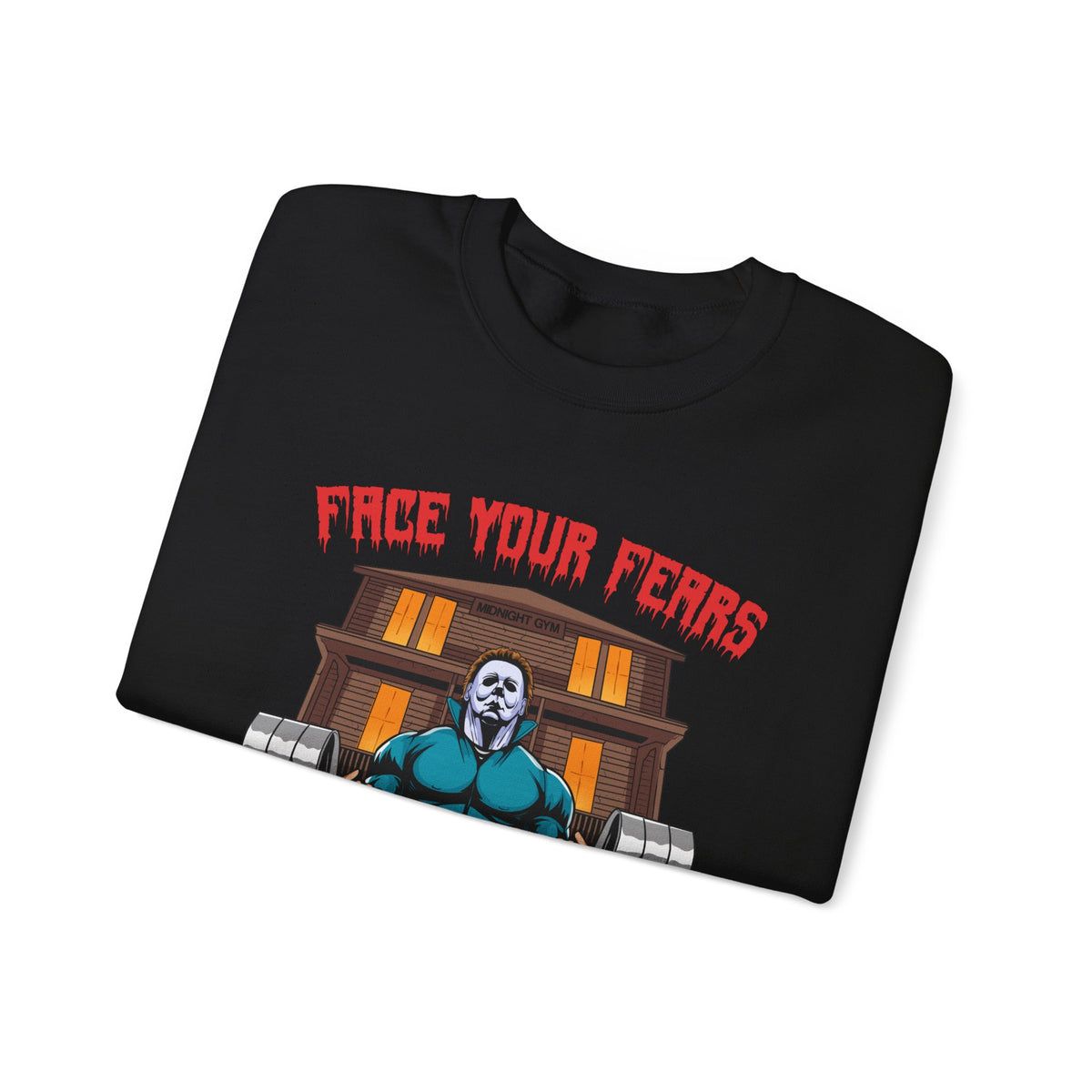 Face Your Fears Unisex Crewneck Sweatshirt