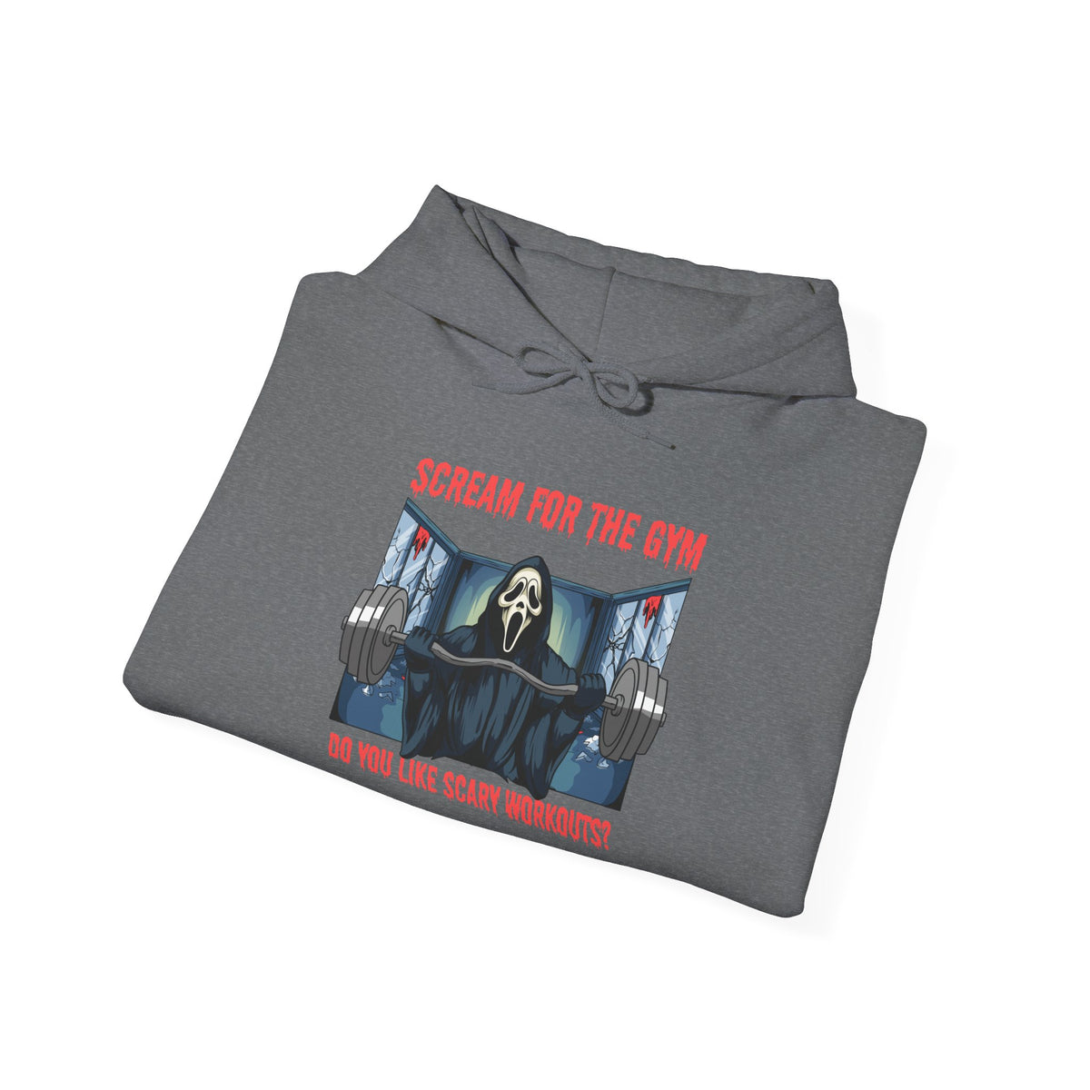 Scream For The Gym Unisex Hooded Sweatshirt