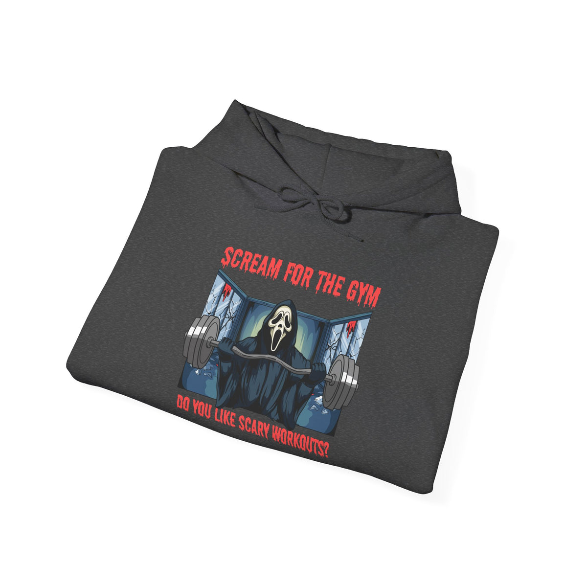 Scream For The Gym Unisex Hooded Sweatshirt