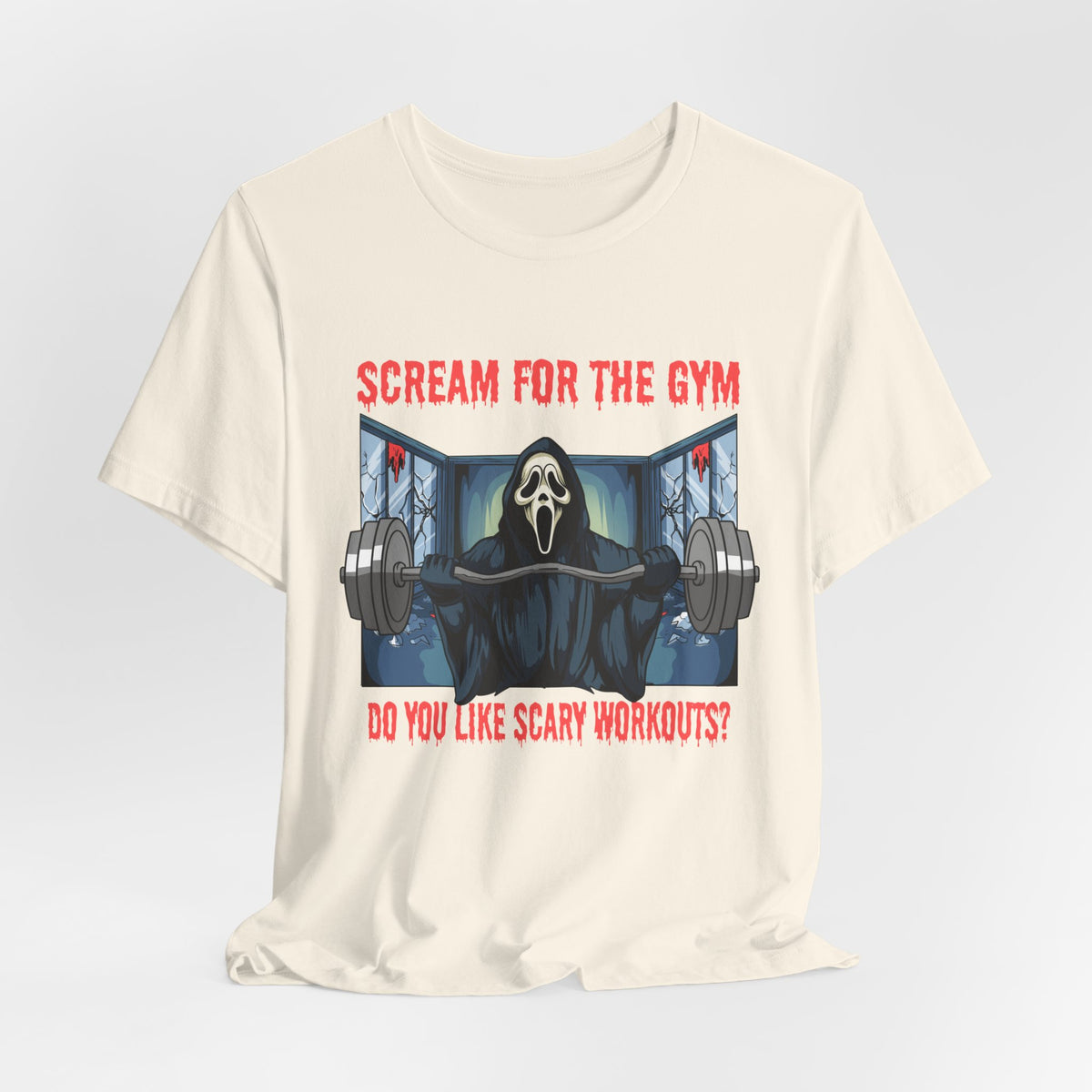 Scream For The Gym Unisex Jersey Short Sleeve Tee