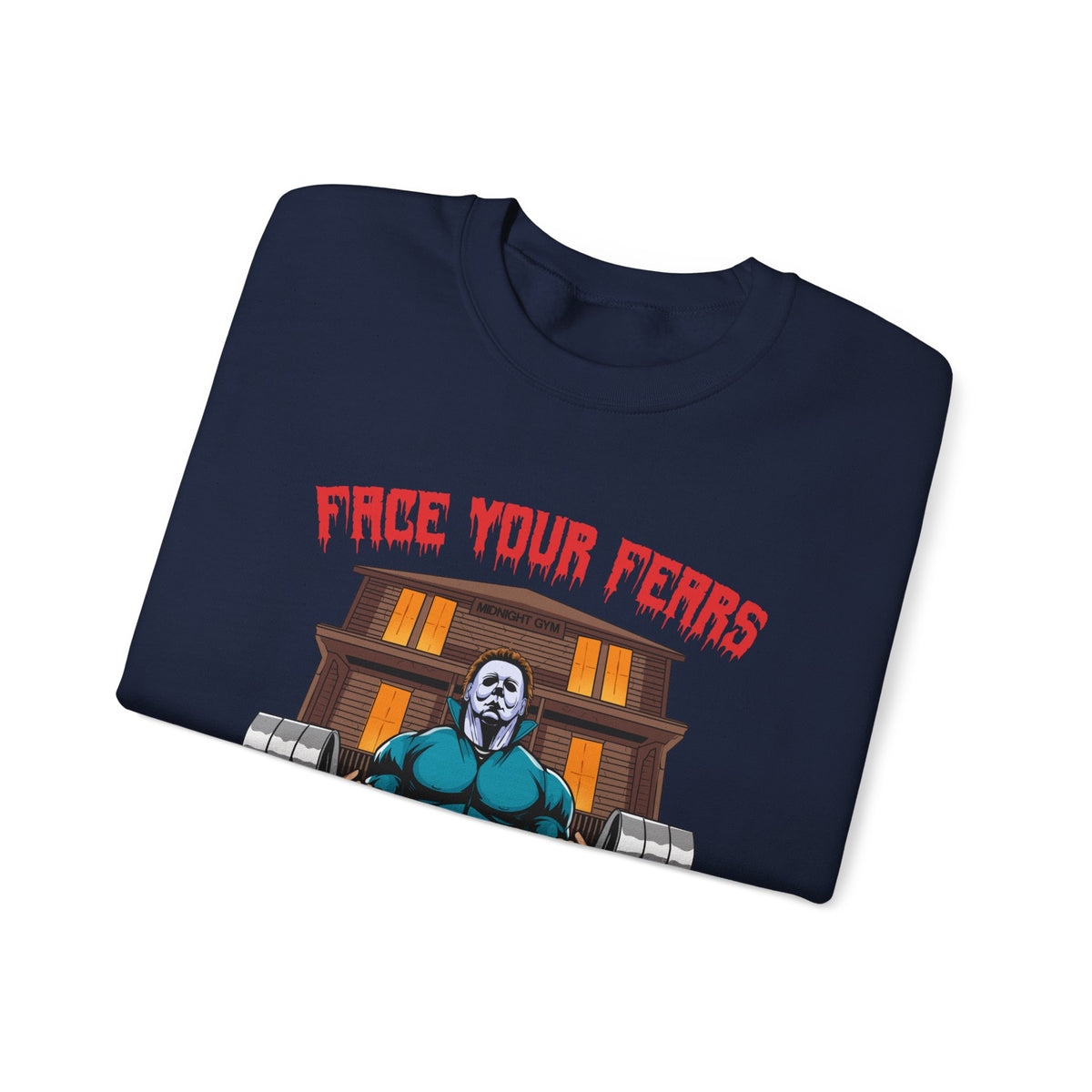 Face Your Fears Unisex Crewneck Sweatshirt