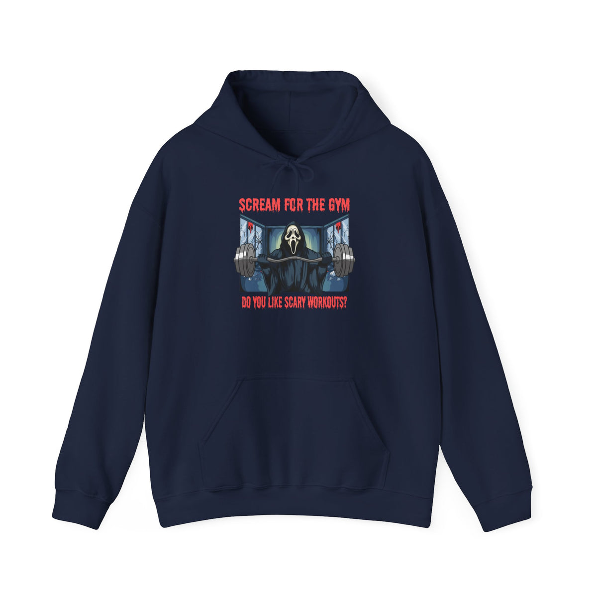 Scream For The Gym Unisex Hooded Sweatshirt