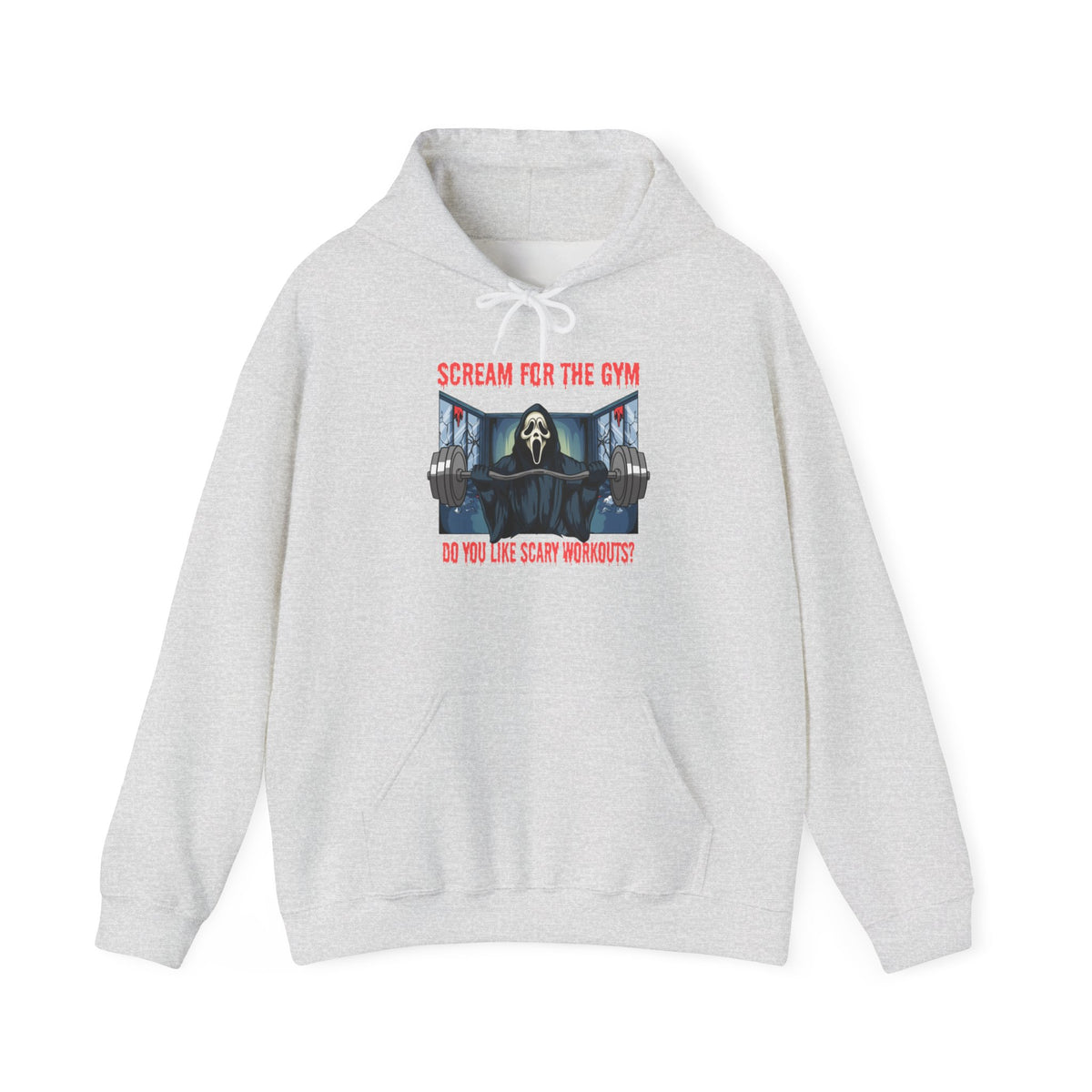 Scream For The Gym Unisex Hooded Sweatshirt