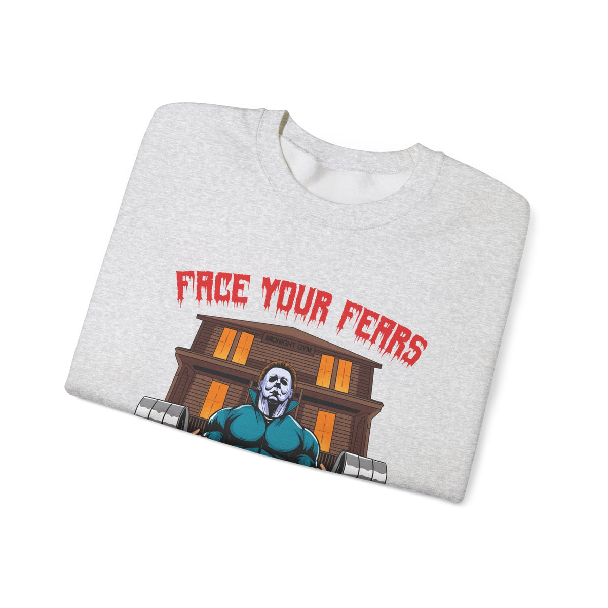 Face Your Fears Unisex Crewneck Sweatshirt