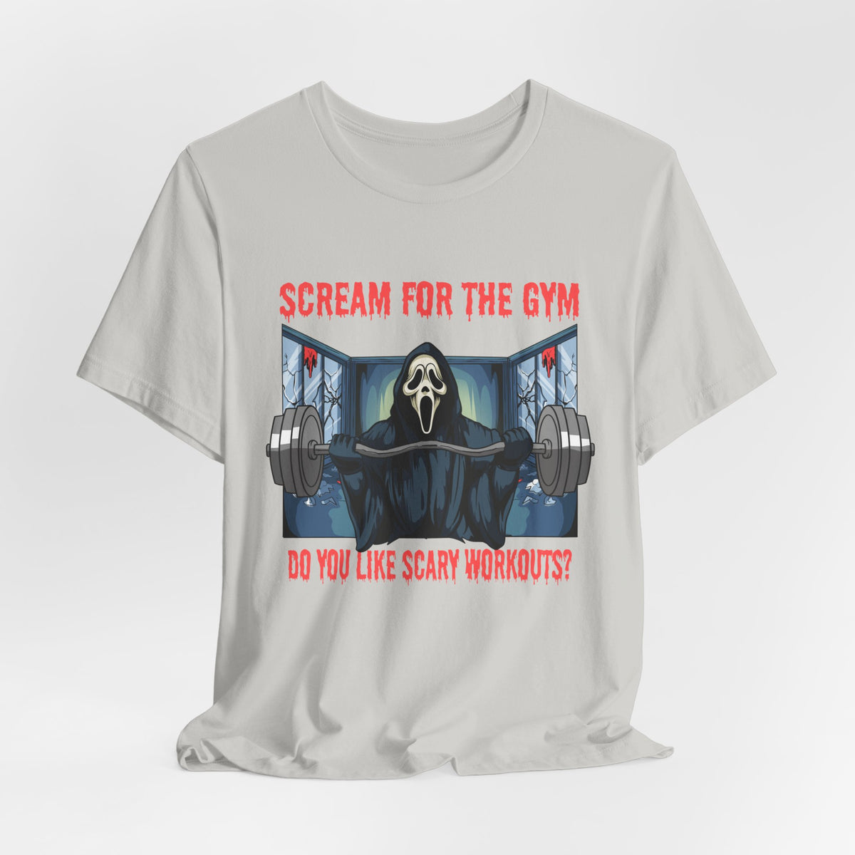 Scream For The Gym Unisex Jersey Short Sleeve Tee