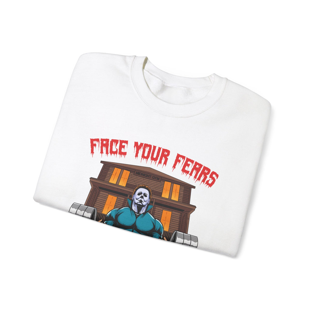 Face Your Fears Unisex Crewneck Sweatshirt