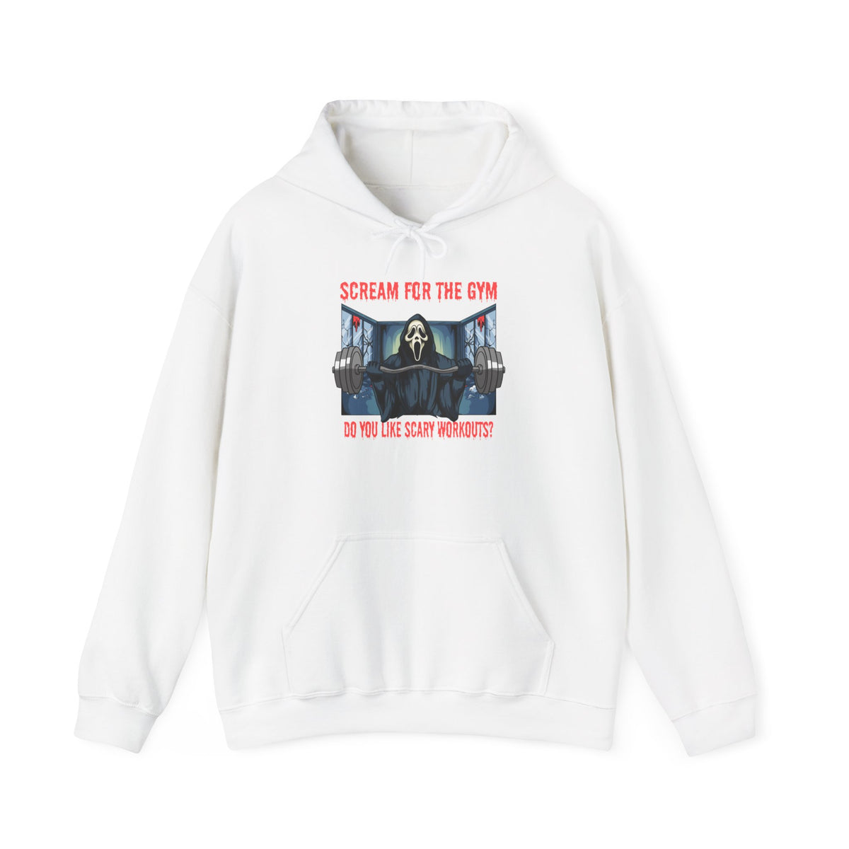 Scream For The Gym Unisex Hooded Sweatshirt