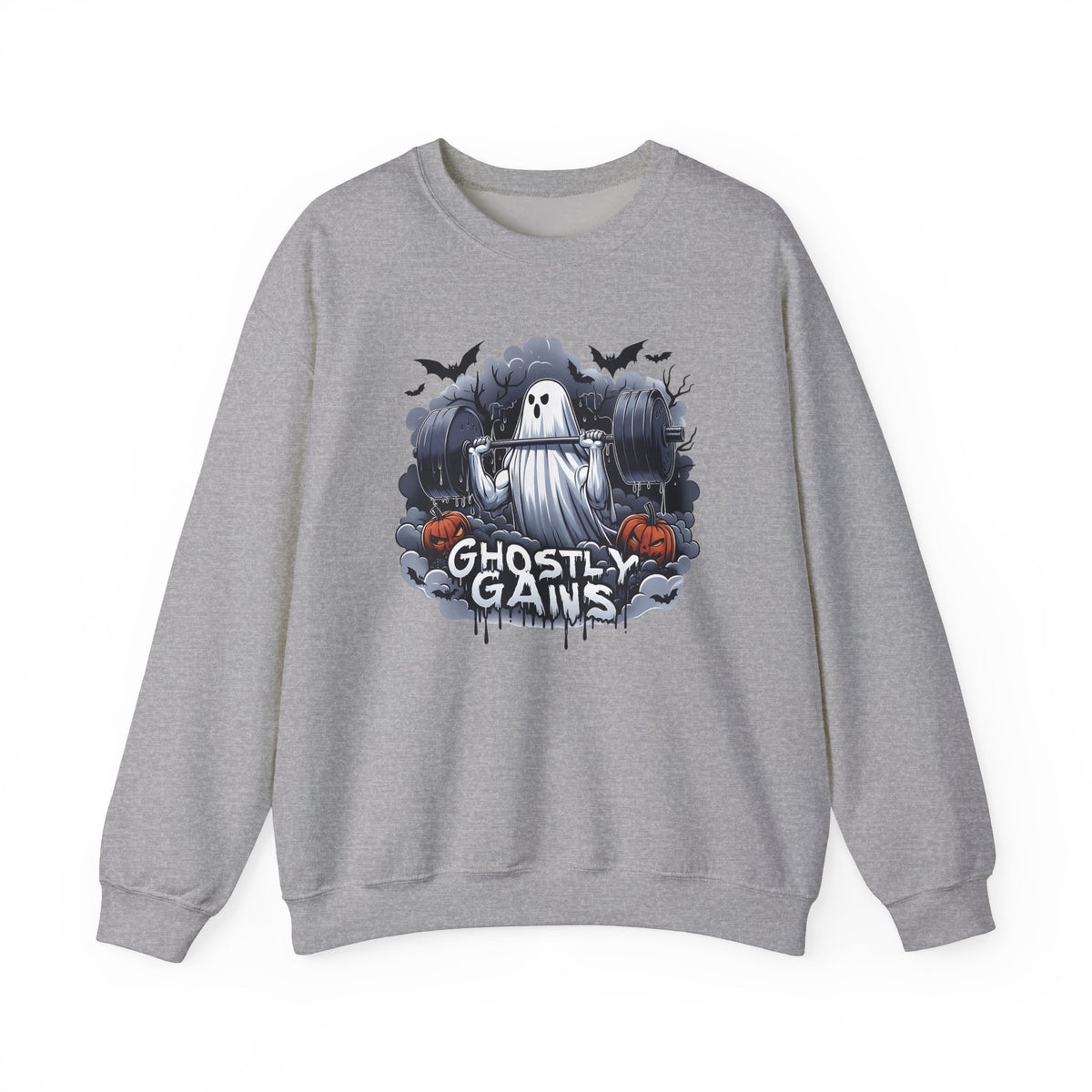 Ghostly Gains Unisex Crewneck Sweatshirt