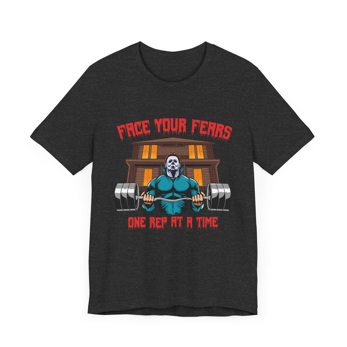 Face Your Fears Unisex Jersey Short Sleeve Tee