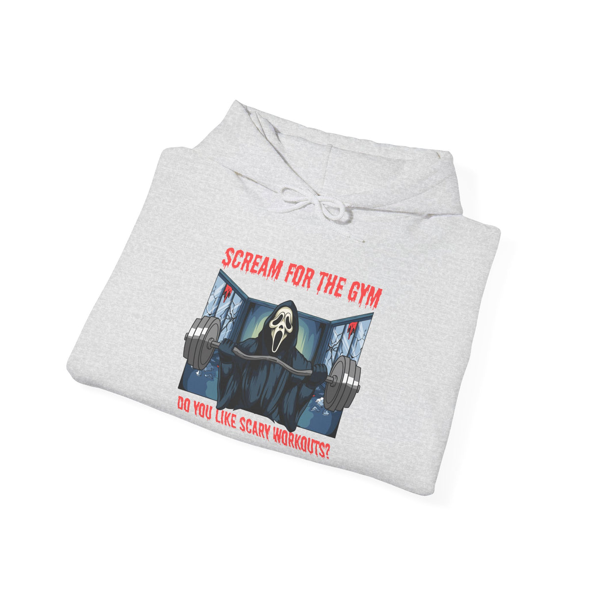 Scream For The Gym Unisex Hooded Sweatshirt