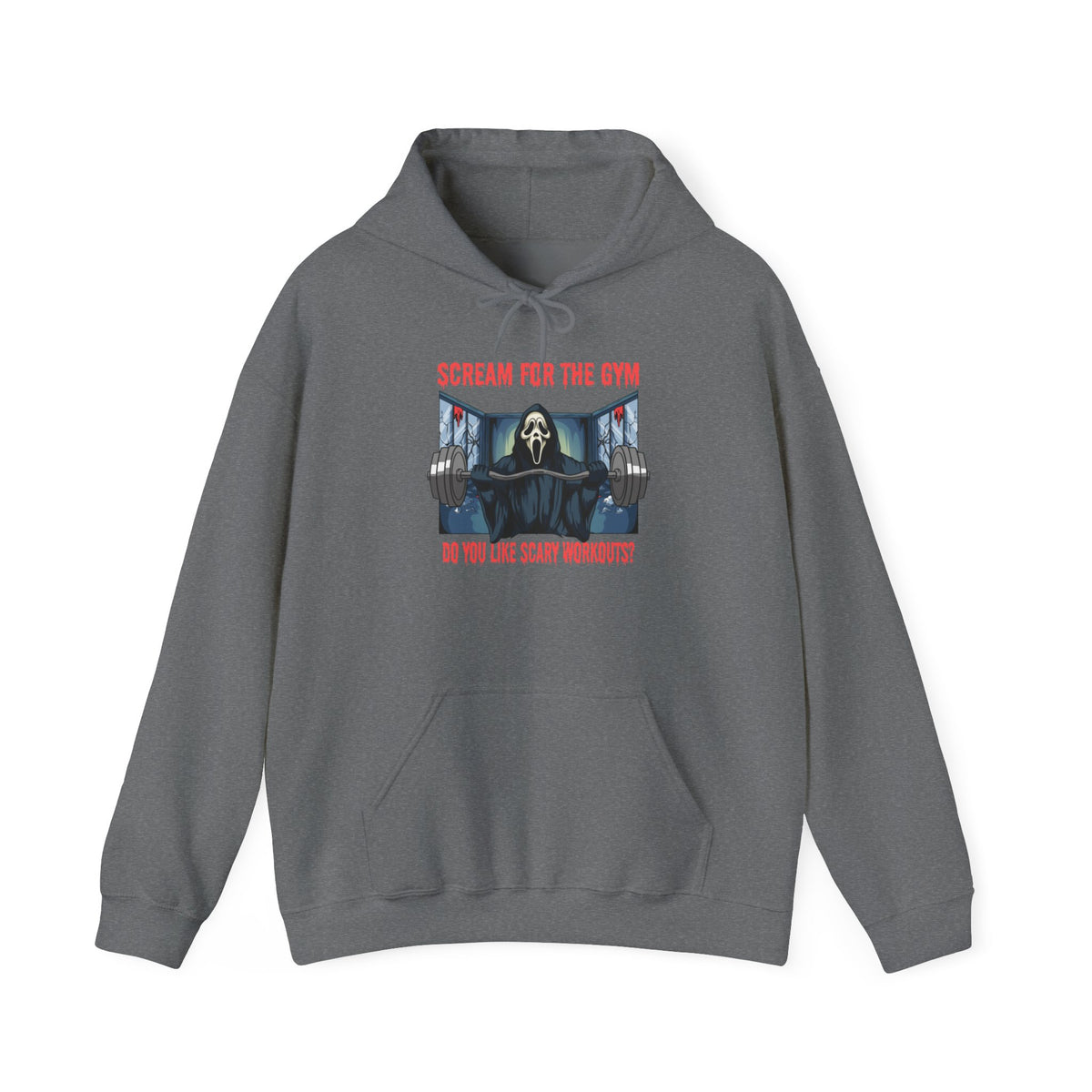 Scream For The Gym Unisex Hooded Sweatshirt