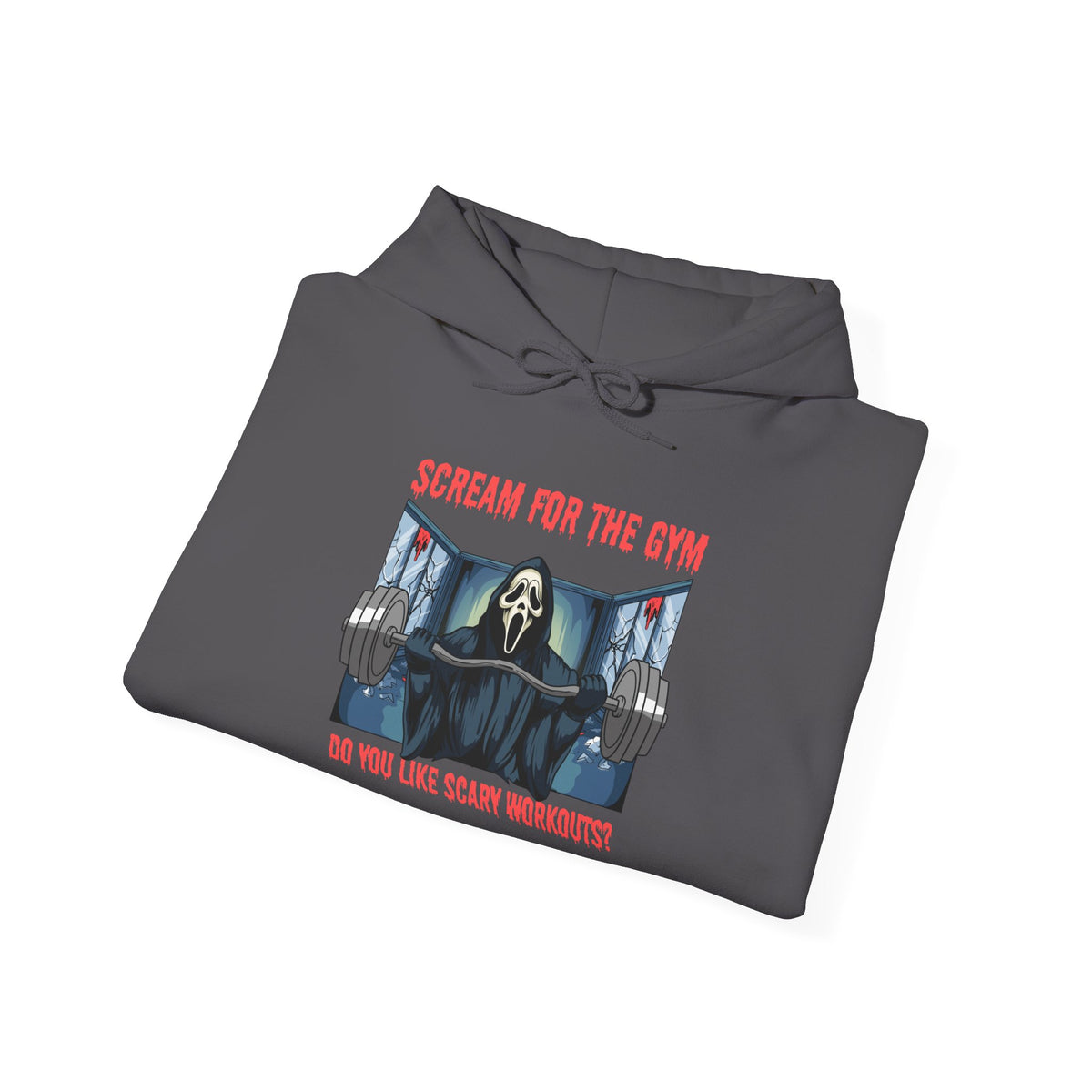 Scream For The Gym Unisex Hooded Sweatshirt