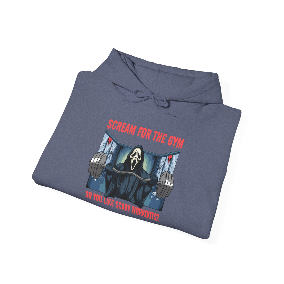 Scream For The Gym Unisex Hooded Sweatshirt